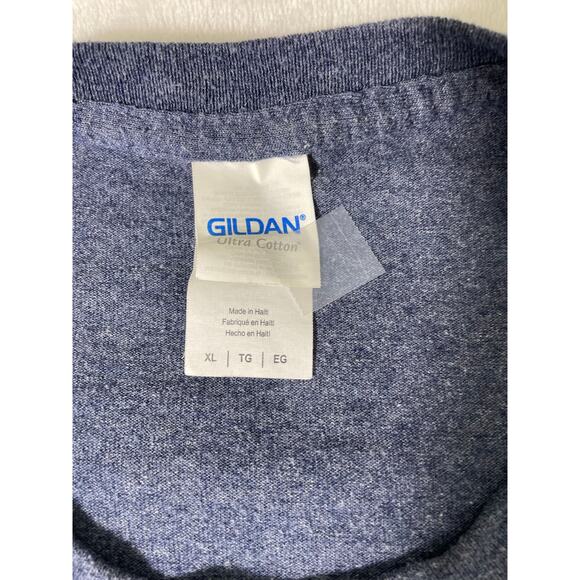 Winchester Cowboy Graphic Blue Gildan Tee XL - Picture 7 of 7